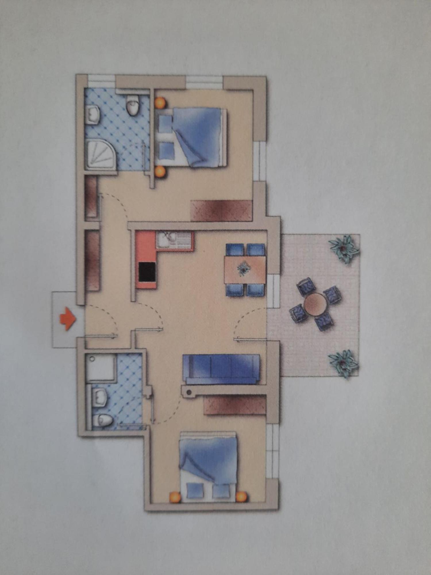 Apartments Kolmblick ゲルロス 部屋 写真